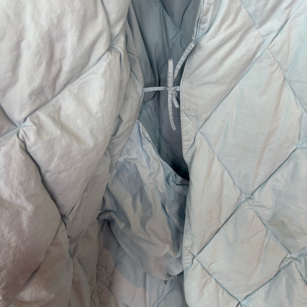 Light Blue Down Robe Size M‎ - Picture 4 of 9